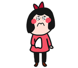 QQQ girl 3 sticker #11903812