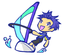 Enjoy Windsurfing sticker #12048305