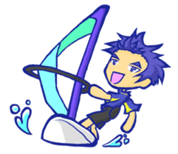Enjoy Windsurfing sticker #12048305