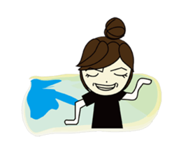 Miss A-guan Move sticker #12094850