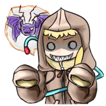 Forgotten clothes sticker #12097329