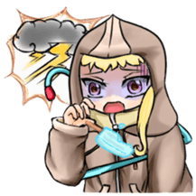 Forgotten clothes sticker #12097330