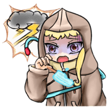 Forgotten clothes sticker #12097330