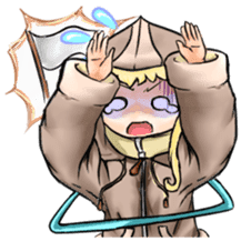 Forgotten clothes sticker #12097351