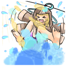 Forgotten clothes sticker #12097355