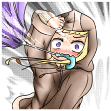 Forgotten clothes sticker #12097359