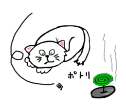 CANDY THE CAT sticker #12135362