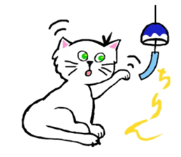 CANDY THE CAT sticker #12135363