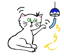 CANDY THE CAT sticker #12135363