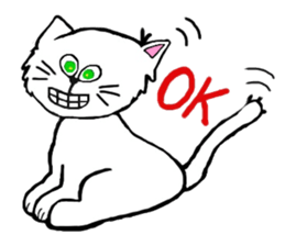 CANDY THE CAT sticker #12135372
