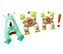 Letter Beasties sticker #12162054