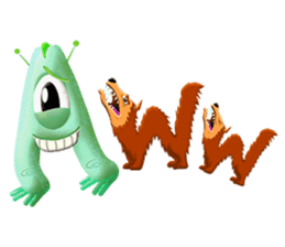 Letter Beasties sticker #12162057