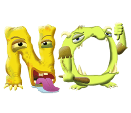 Letter Beasties sticker #12162060