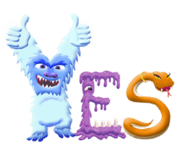 Letter Beasties sticker #12162065