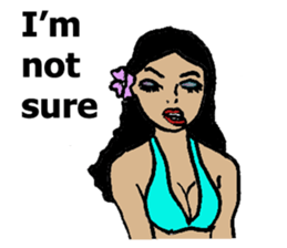 Beatrice sexy girl sticker #12217793