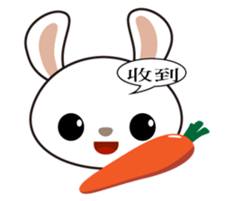 Ling's Snow Rabbit sticker #12249703