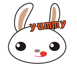 Ling's Snow Rabbit sticker #12249705