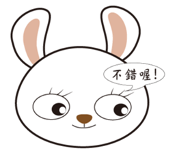 Ling's Snow Rabbit sticker #12249710