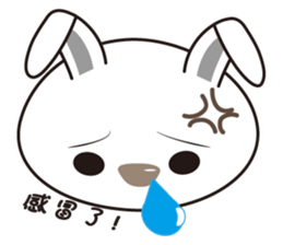 Ling's Snow Rabbit sticker #12249740
