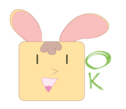 Bunny box airry Thailand sticker #12296343
