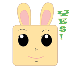 Bunny box airry Thailand sticker #12296345