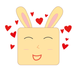 Bunny box airry Thailand sticker #12296346