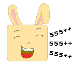 Bunny box airry Thailand sticker #12296351