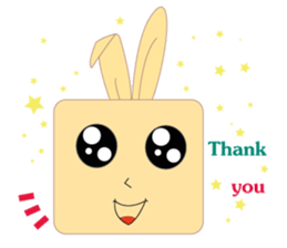 Bunny box airry Thailand sticker #12296356