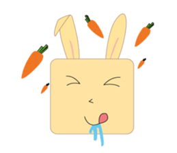 Bunny box airry Thailand sticker #12296358