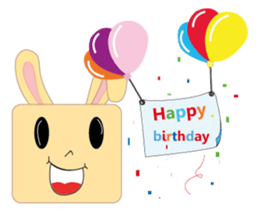 Bunny box airry Thailand sticker #12296359