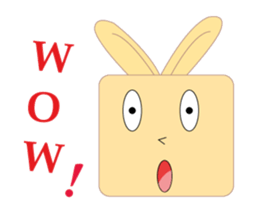 Bunny box airry Thailand sticker #12296372