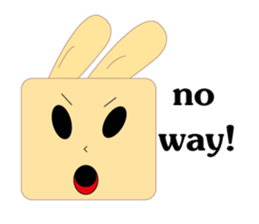 Bunny box airry Thailand sticker #12296375
