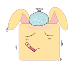 Bunny box airry Thailand sticker #12296377