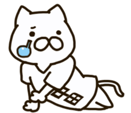 The NAKATA-cat sticker #12320949