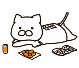 The NAKATA-cat sticker #12320971