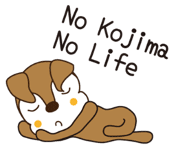 Sticker of Kojima,by Kojima,for Kojima! sticker #12395681