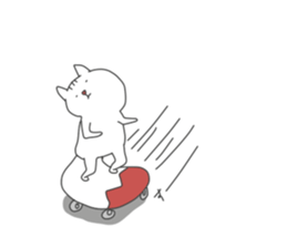 Daily life in a NYANPEI&ROXY sticker #12449122