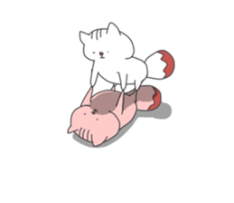 Daily life in a NYANPEI&ROXY sticker #12449130