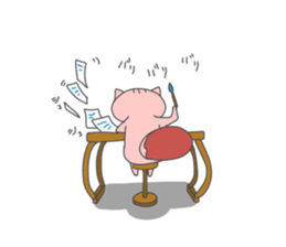 Daily life in a NYANPEI&ROXY sticker #12449134