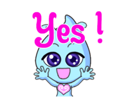 Flying "Pleia" The Cute Alien sticker #12451607