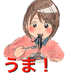 yurika kawaii sticker