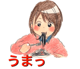 yurika kawaii sticker sticker #12517199