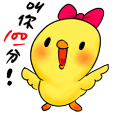 Rich Daddy's Light Chick sticker #12518166