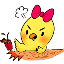 Rich Daddy's Light Chick sticker #12518195