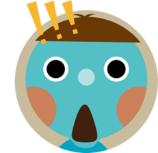 the blue boy sticker #12535047