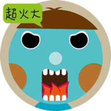 the blue boy sticker #12535051
