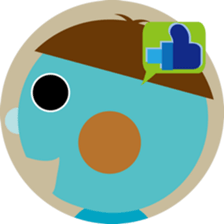 the blue boy sticker #12535061
