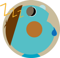 the blue boy sticker #12535063