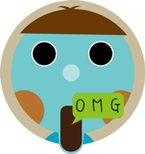 the blue boy sticker #12535069