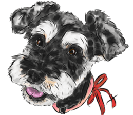 Smiley Schnauzers sticker #12552036